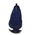 Skechers sneaker zonder veter blauw textiel 149717